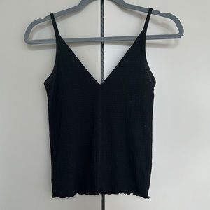 Urban Outfitters Women’s Black Tank Top Size SP